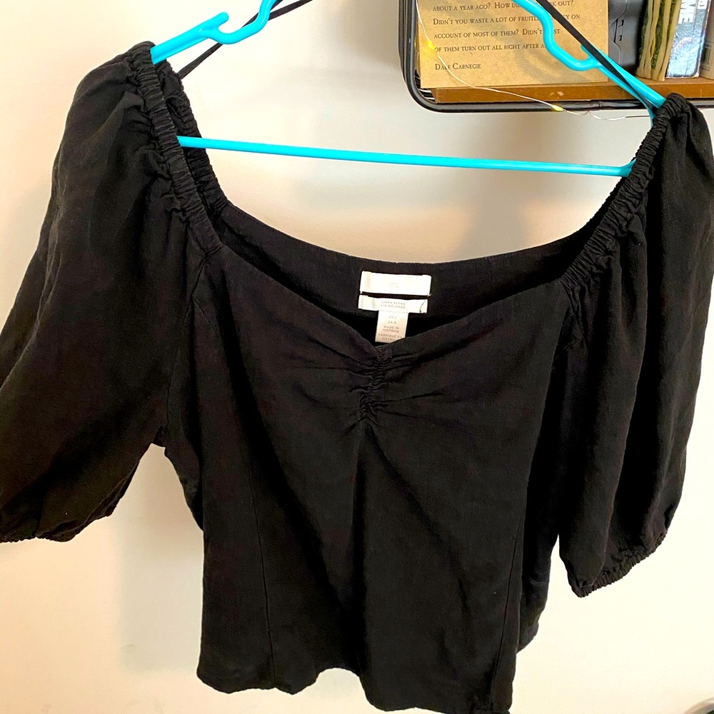 H&M Puff Sleeve Blouse